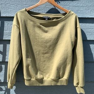 INC International Concepts Scoop Neck Sweatshirt S